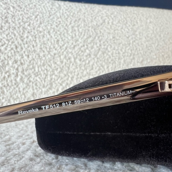 Tom Ford Reveka FT0512 81Z Women’s Cat Eye Sunglasses - Picture 8 of 11